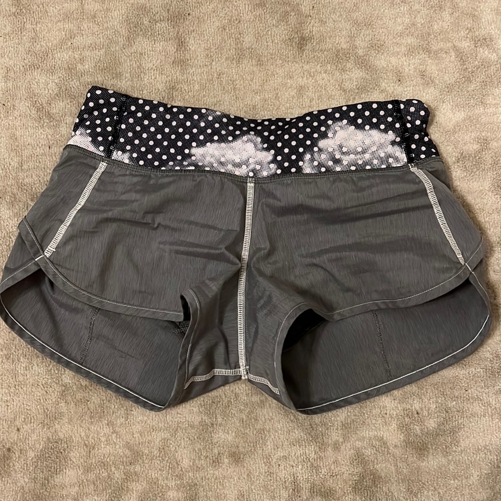 Lululemon 2.5 speed shorts *original* gray